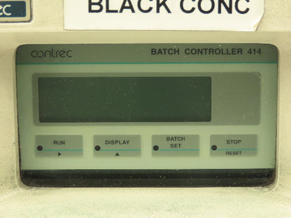 Contrec 414 Flow Meter Batch Controller 414B.40AB / 810TKIS / Exe410