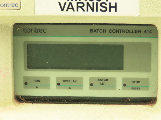 Enraf Contrec 414 Flow Meter Batch Controller 414B.40AB / 810TKIS / Exe410