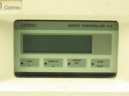 Enraf Contrec 414 Flow Meter Batch Controller 414B.40AB-CUS / 810TKIS / Exe410