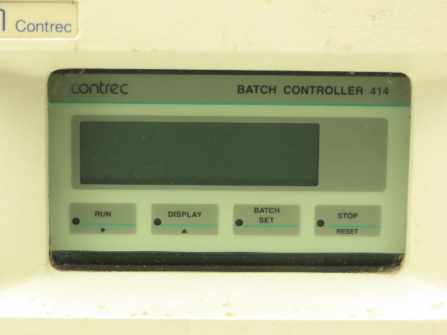 Enraf Contrec 414 Flow Meter Batch Controller 414B.40AB-CUS / 810TKIS / Exe410