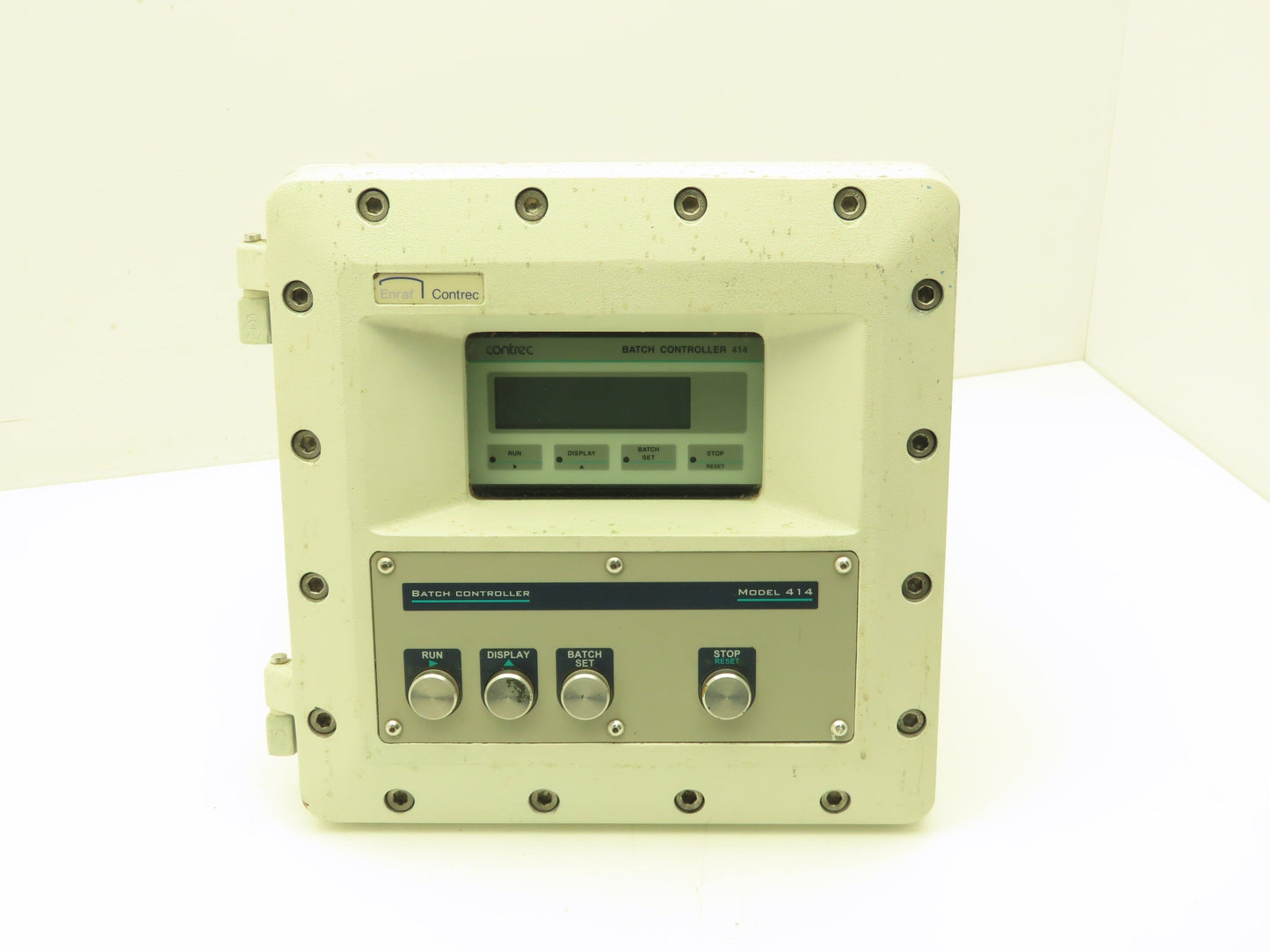 Enraf Contrec 414 Flow Meter Batch Controller 414B.40AB-CUS / 810TKIS / Exe410