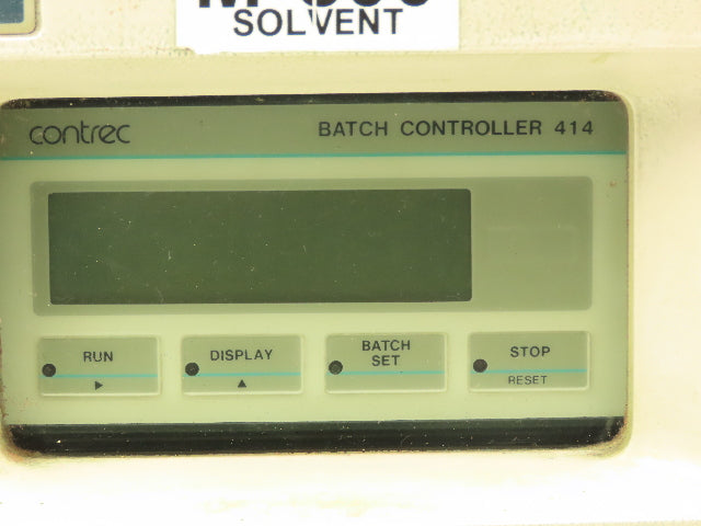 Contrec 414 Flow Meter Batch Controller 414B.42AB / 810TKIS / Exe410