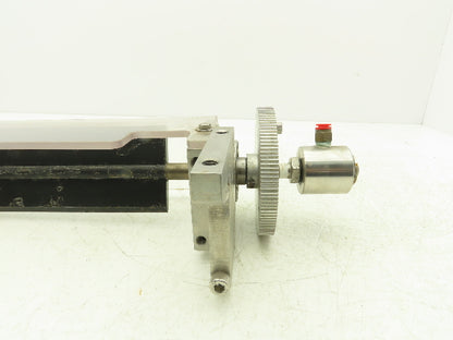 Reiser Spreader Paddle Mechanism for Shredded Cheese Depositor