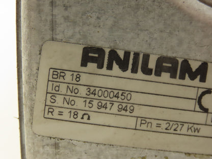 ANILAM BR 18 Motor VFD Drive Brake Resistor 18O 2/27kW