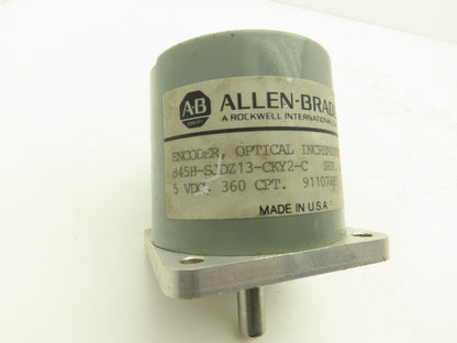 Allen Bradley 845H-SJDZ13-CKY2-C Rotary Encoder Optical Incremental 5V 360 CPT
