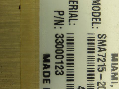 Anilam SMA7215-1 Brushtype Servo Amplifier Drive Rev C