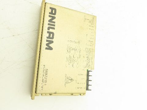 Anilam SMA7215-1 Brushtype Servo Amplifier Drive Rev C