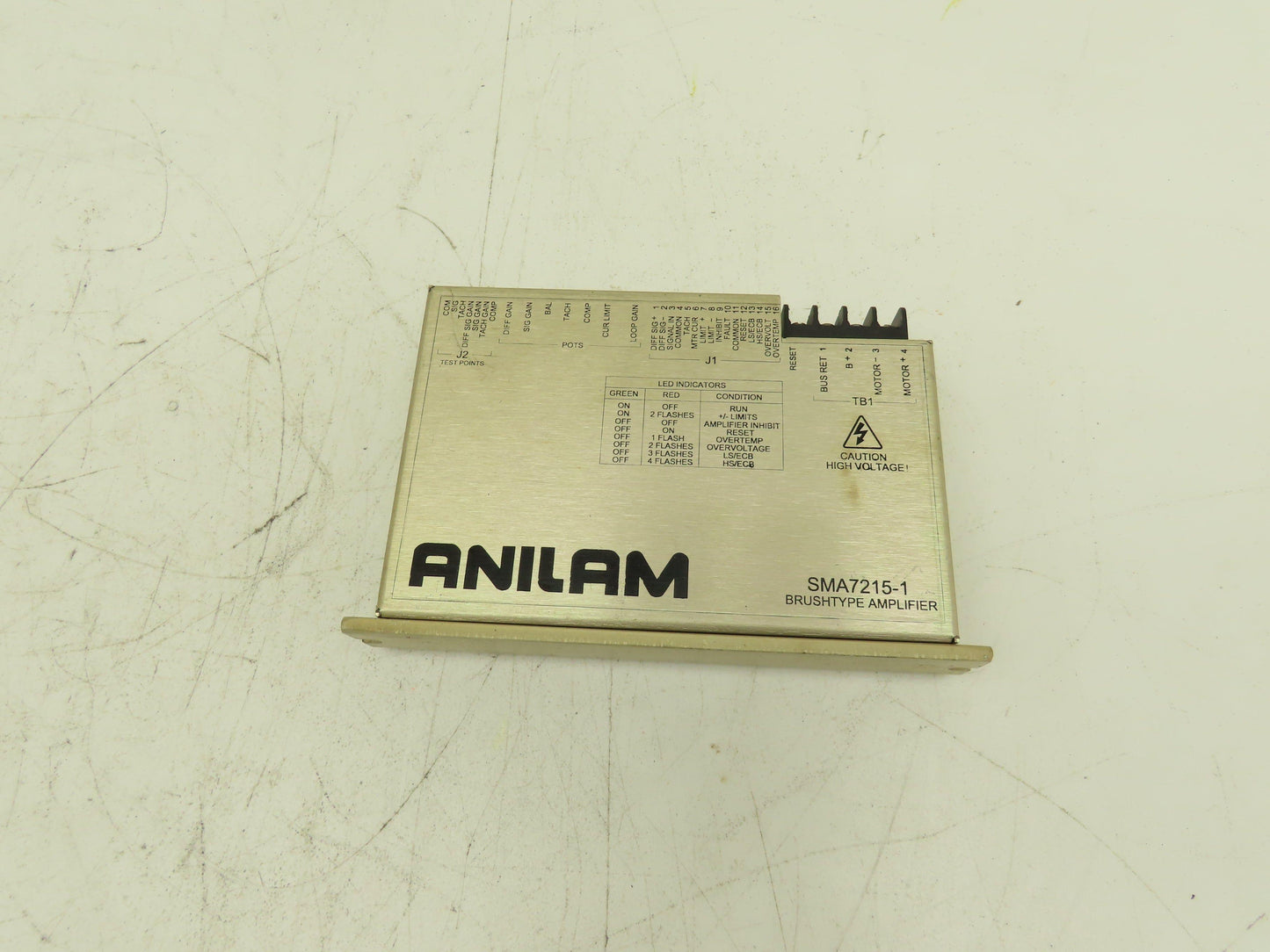 Anilam SMA7215-1 Brushtype Servo Amplifier Drive