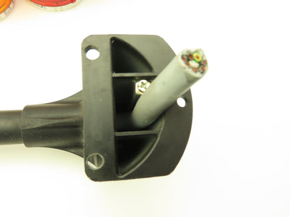 Schneider XVB Stack Light Tower w/Horn Red Blue Amber Green 12-48V  48"H