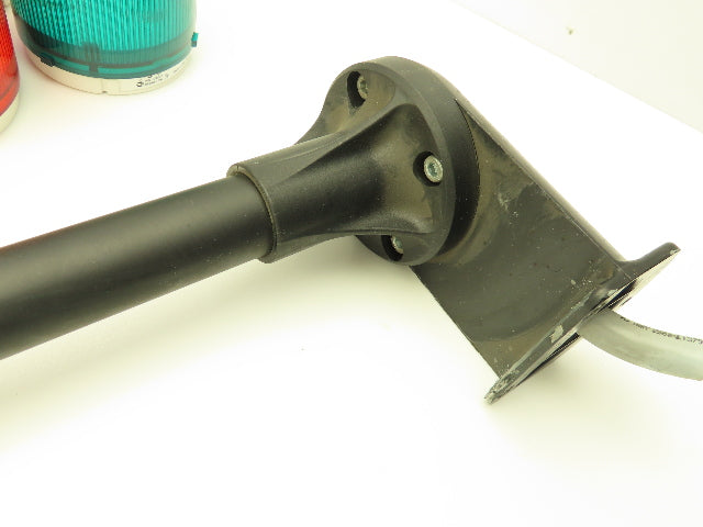 Schneider XVB Stack Light Tower w/Horn Red Blue Amber Green 12-48V  48"H