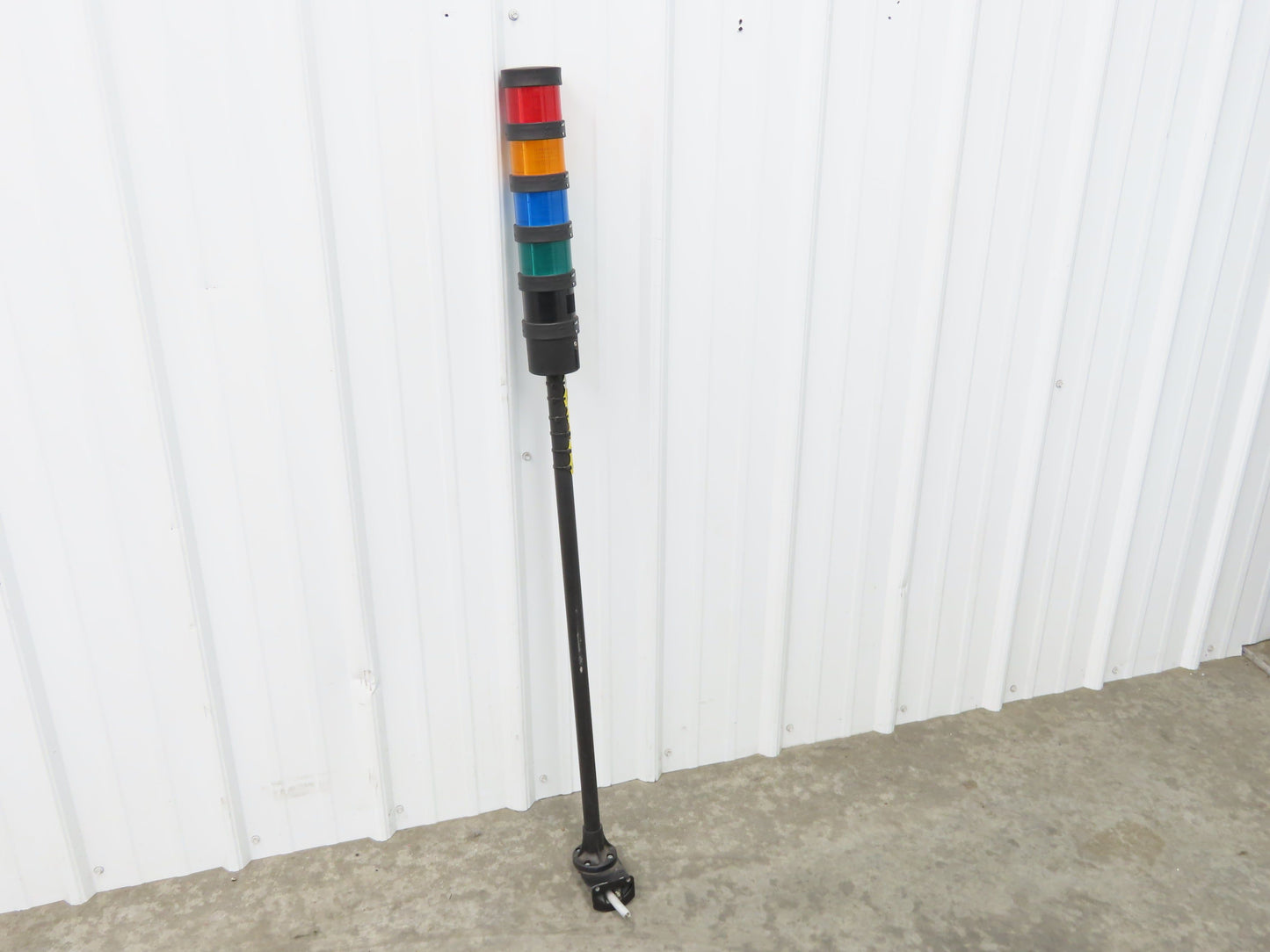 Schneider XVB Stack Light Tower w/Horn Red Blue Amber Green 12-48V  48"H