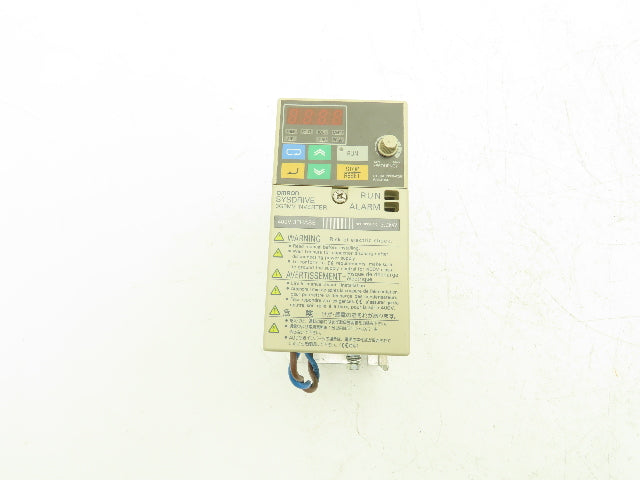 Omron 3G3MV-AB002 Sysdrive Inverter 0.25kW 200-240v 3.5A Input 0-240V1.6A Output