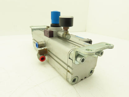 Festo DPA-63-10 Pneumatic Pressure Booster 58-145psi  Control Valve JH-5/2-D-2-C