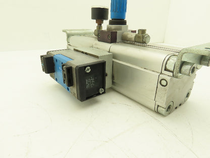 Festo DPA-63-10 Pneumatic Pressure Booster 58-145psi  Control Valve JH-5/2-D-2-C