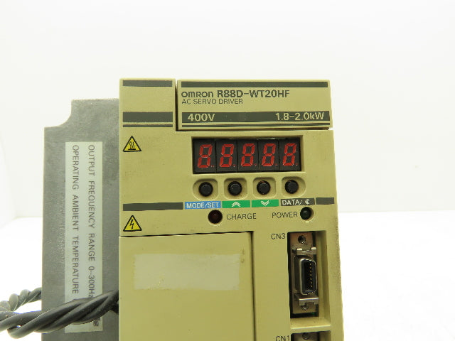 Omron R88D-WT20HF AC Servo Drive 480V 8.4A 2kW 3PH