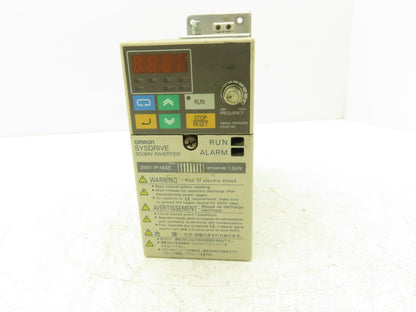 Omron 3G3MV-AB004 Sysdrive Inverter 0.55kW 200-240v 7.4A Input 0-240V 3A Output