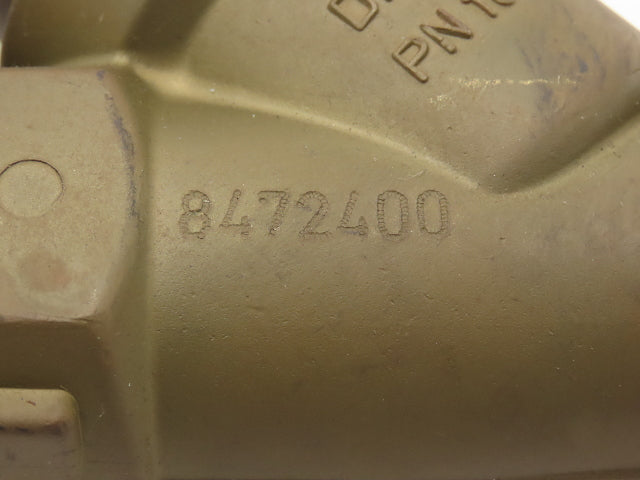 Buschjost 8472400.0000 2/2-Way Brass Angle Solenoid Valve 1" NC 24V 145psi