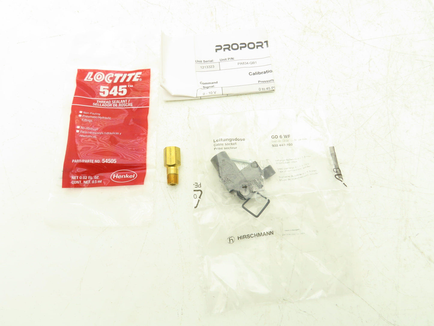 Proportion-Air PA834-QB1 Electro-Pneumatic Pressure Regulator 24VDC 175 psig