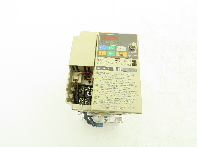 Omron 3G3MV-AB015 Sysdrive Inverter 1.5kW 200-240v 20.5A Input 0-240V 8A Output