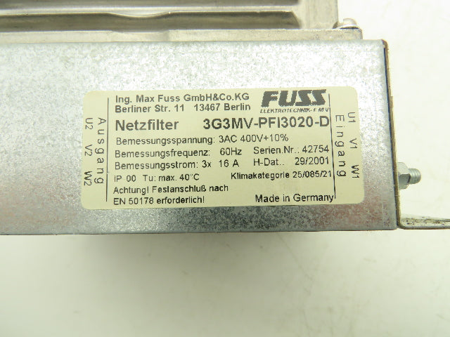 Omron 3G3MV-A4030 Sysdrive Inverter 3 kW 200-240v 10.6A Input 0-240V 7.2A Output