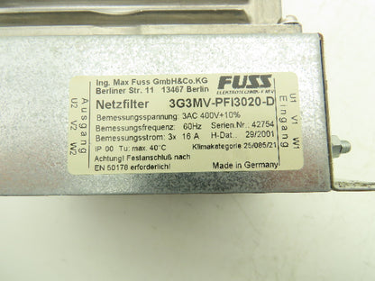 Omron 3G3MV-A4030 Sysdrive Inverter 3 kW 200-240v 10.6A Input 0-240V 7.2A Output