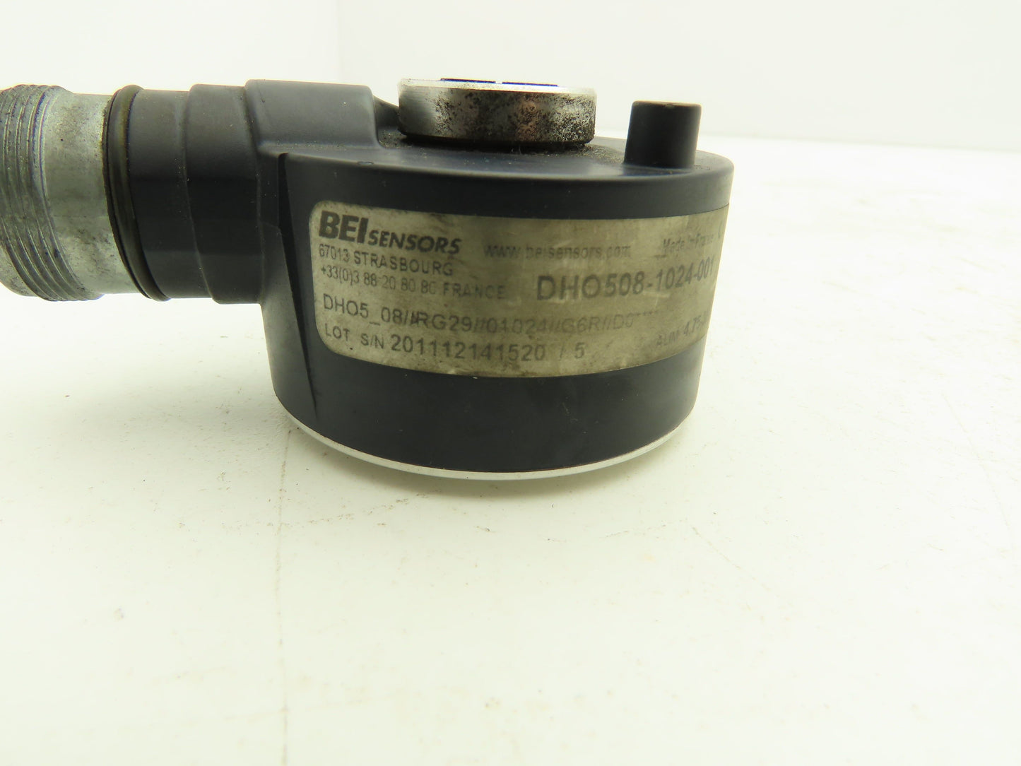 BEI DHO508-1024-001 Rotary Encoder Incremental 5V 1024 CPT 8/14mm Through Shaft