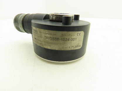 BEI DHO508-1024-001 Rotary Encoder Incremental 5V 1024 CPT 8/14mm Through Shaft