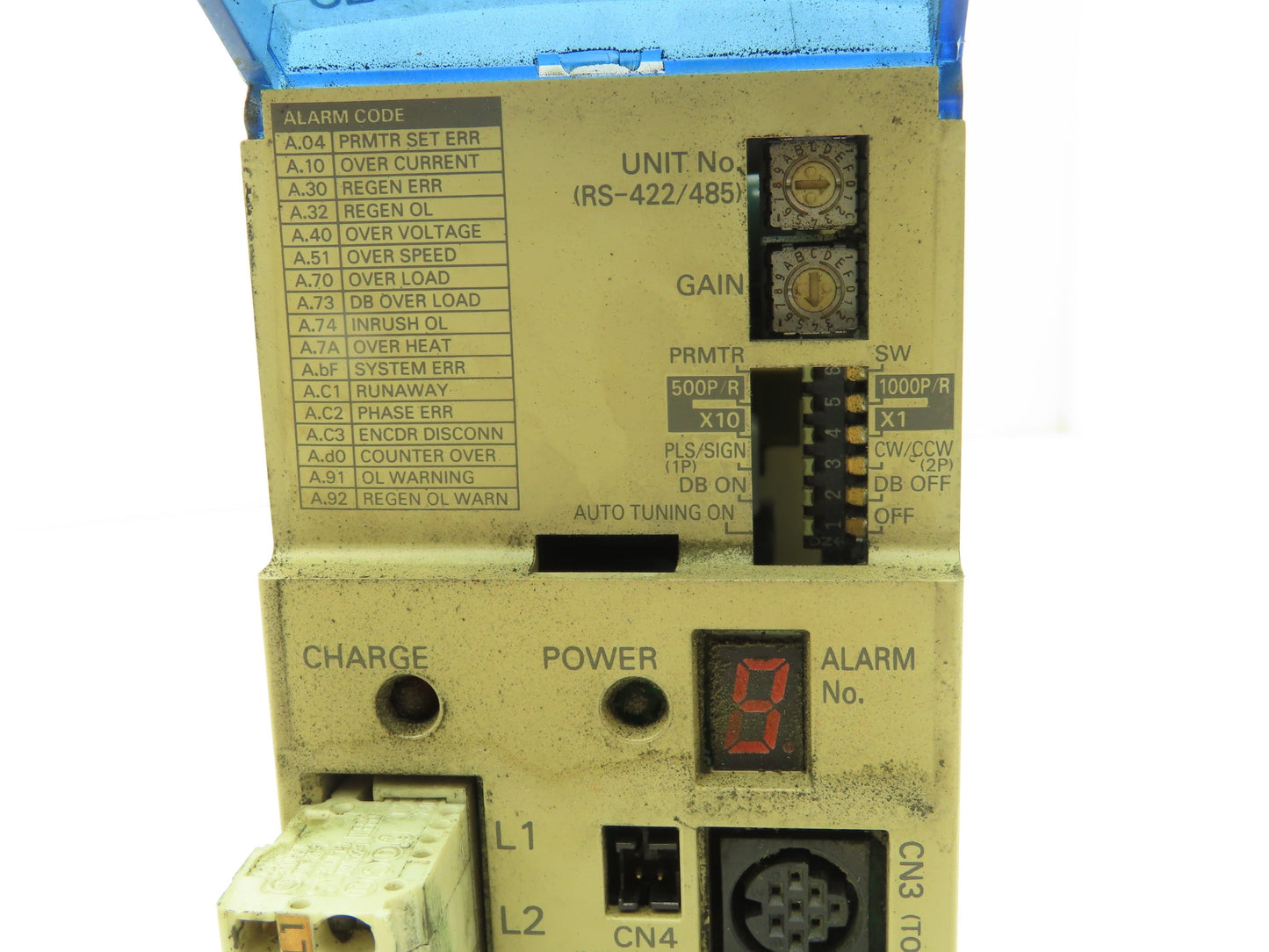 Omron R7D-AP02H Smartstep Driver 0.2kW 200-230v 3.4A 1ph In 0-230V 2A 3ph Out