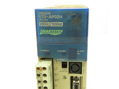 Omron R7D-AP02H Smartstep Driver 0.2kW 200-230v 3.4A 1ph In 0-230V 2A 3ph Out