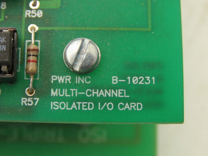 PWR Inc B-10230 Triple-V Multi-Channel Master Rectifier Isolated I/O Power Board