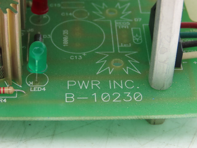 PWR Inc B-10230 Triple-V Multi-Channel Master Rectifier Isolated I/O Power Board