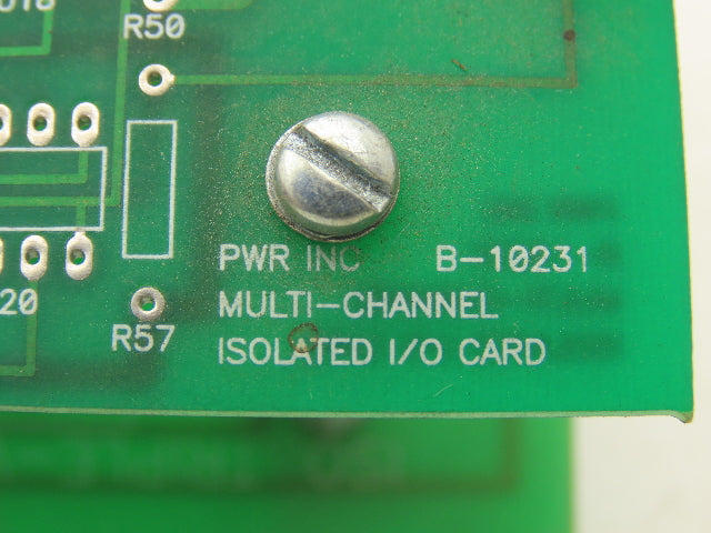 PWR Inc B-10230 Triple-V Multi-Channel Master Rectifier Isolated I/O Power Board