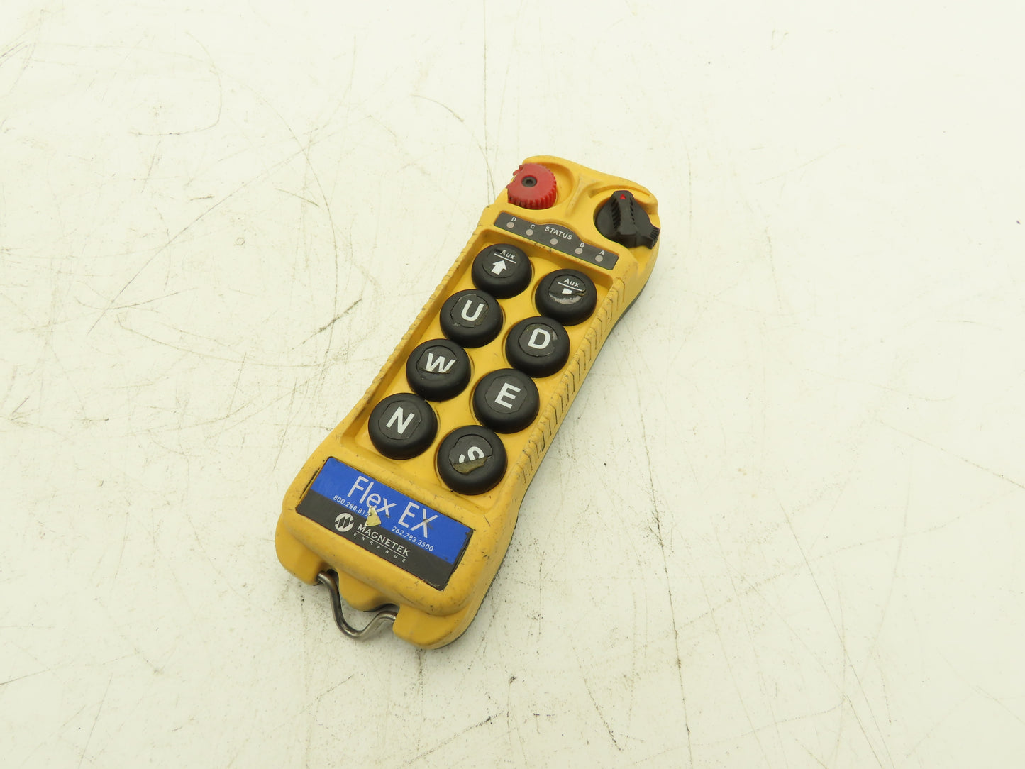 Magnetek FLEX 8EX Overhead Crane Hoist Radio Remote Control 8 Button 2 Speed