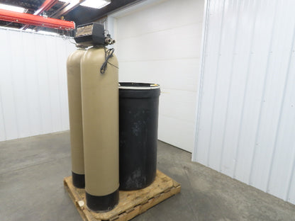 Puritan FT-90 Aquamind Plus Twin Tank Water Softener Brine Tank 1" Hookup