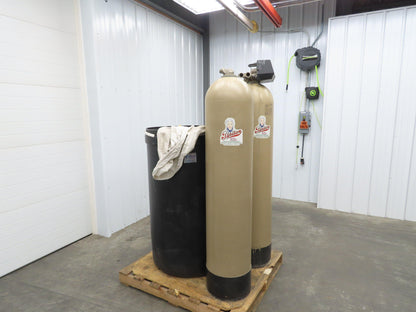 Puritan FT-90 Aquamind Plus Twin Tank Water Softener Brine Tank 1" Hookup