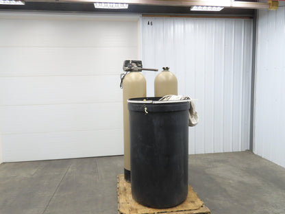 Puritan FT-90 Aquamind Plus Twin Tank Water Softener Brine Tank 1" Hookup