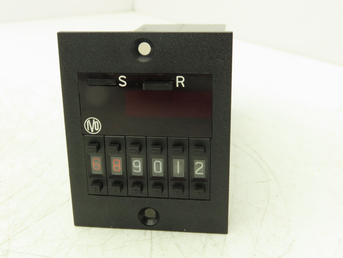 Irion & Vosseler 011719-01 Six Digit Counter With Manual Up/Down Buttons
