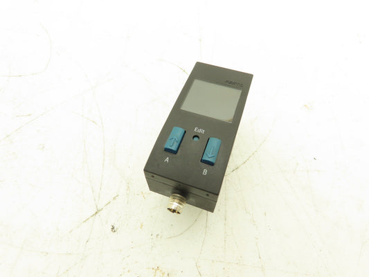 Festo SDE1-D10-G2-R14-L-P2-M8 Digital Air Pressure Sensor 529968