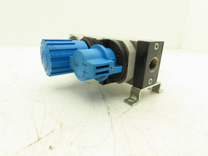 Festo LFR-3/8-D-MIDI Compressed Air Filter Regulator Combo w/Lockout Valve G3/8"