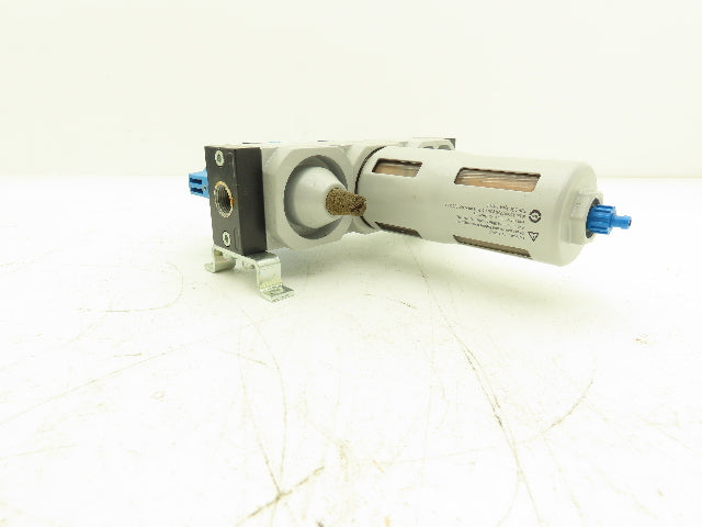 Festo LFR-3/8-D-MIDI Compressed Air Filter Regulator Combo w/Lockout Valve G3/8"