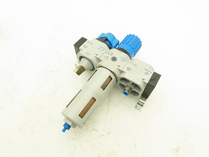 Festo LFR-3/8-D-MIDI Compressed Air Filter Regulator Combo w/Lockout Valve G3/8"