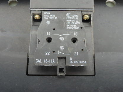 ABB EH 450 Contactor 525A 200-600VAC 3ph 125-400Hp