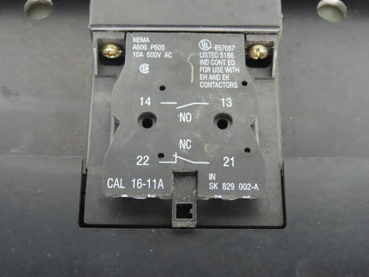 ABB EH 450 Contactor 525A 200-600VAC 3ph 125-400Hp