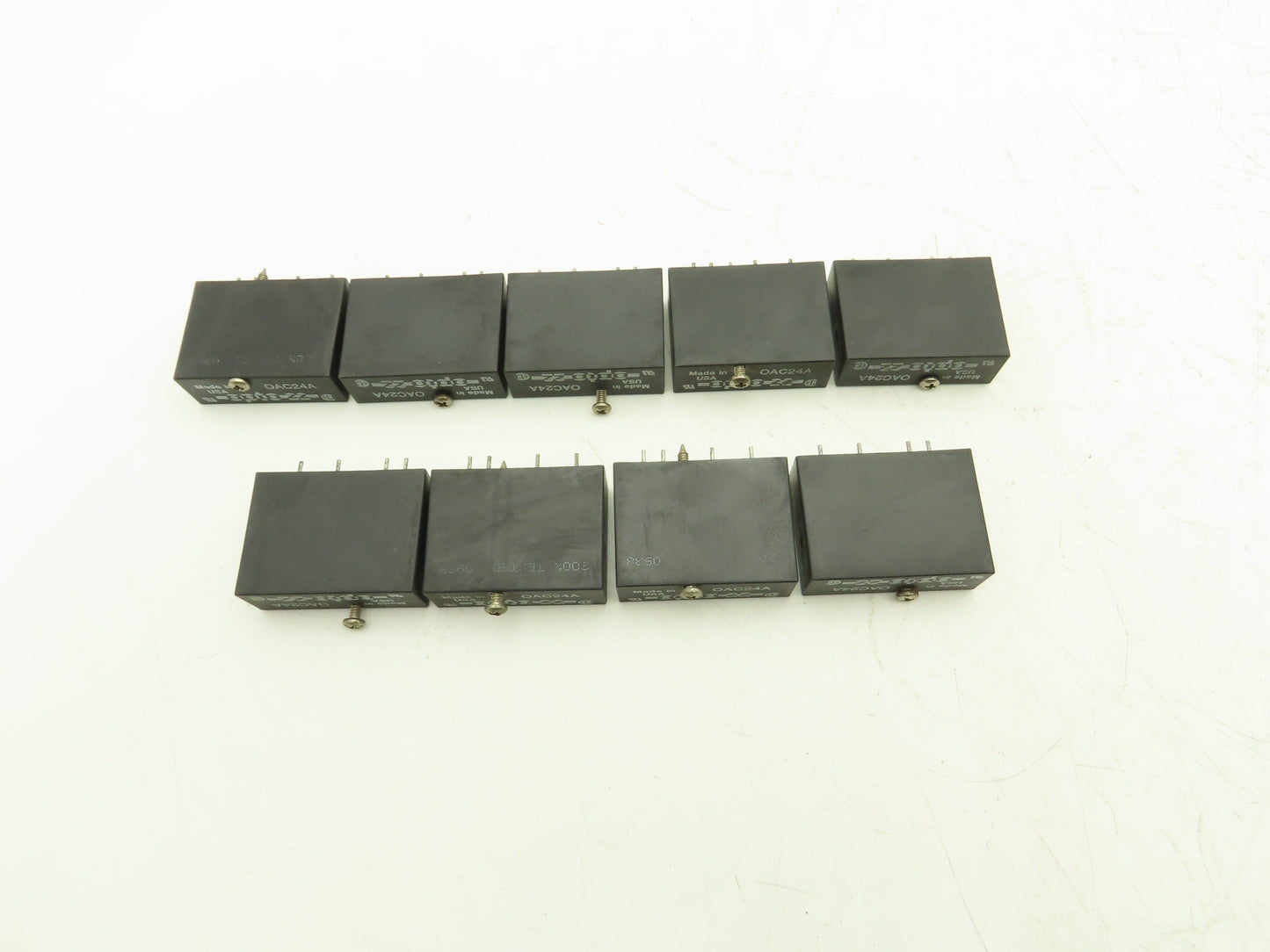 Opto 22 OAC24A Output Relay 24-280VAC 1-Pole SPST-NO Lot of 9