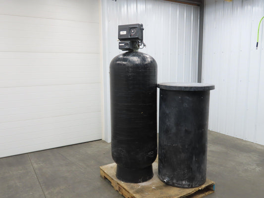 Pentair High Capacity Single Tank Water Softener 90 Gallon Brine Tank 2" Hookup