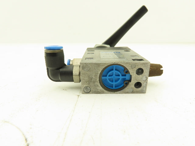 Festo H-3-1/4-B Pneumatic Manual Hand Lever Valve 3/2-way 145psi G1/4"  Lot of 2