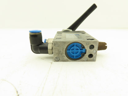 Festo H-3-1/4-B Pneumatic Manual Hand Lever Valve 3/2-way 145psi G1/4"  Lot of 2