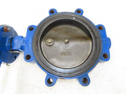 Keystone AR2 Lug Butterfly Valve 8" w/Handle CF8M Disc 175 PSI