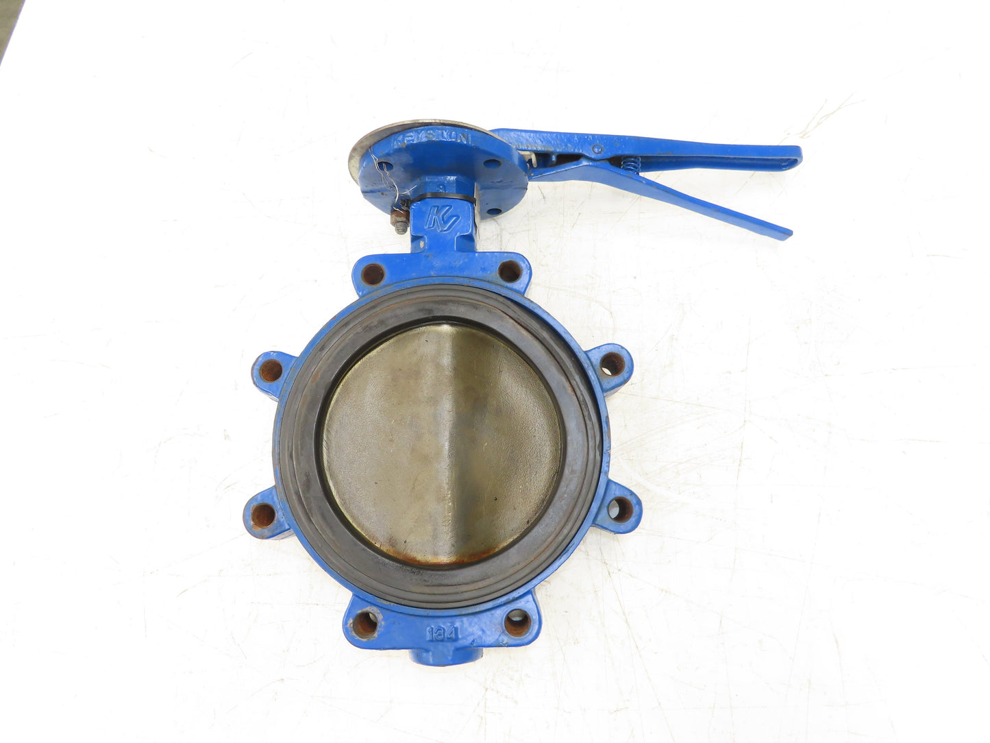 Keystone AR2 Lug Butterfly Valve 8" w/Handle CF8M Disc 175 PSI