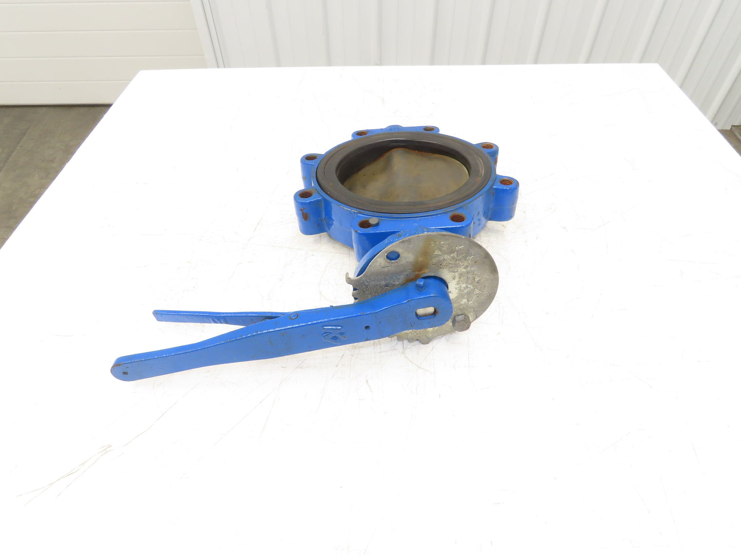 Keystone AR2 Lug Butterfly Valve 8" w/Handle CF8M Disc 175 PSI